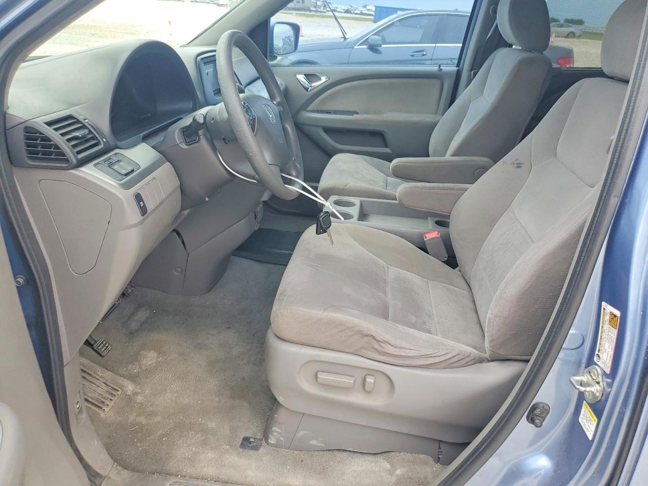 2008 Honda Odyssey Ex Blue vin: 5FNRL38408B011651