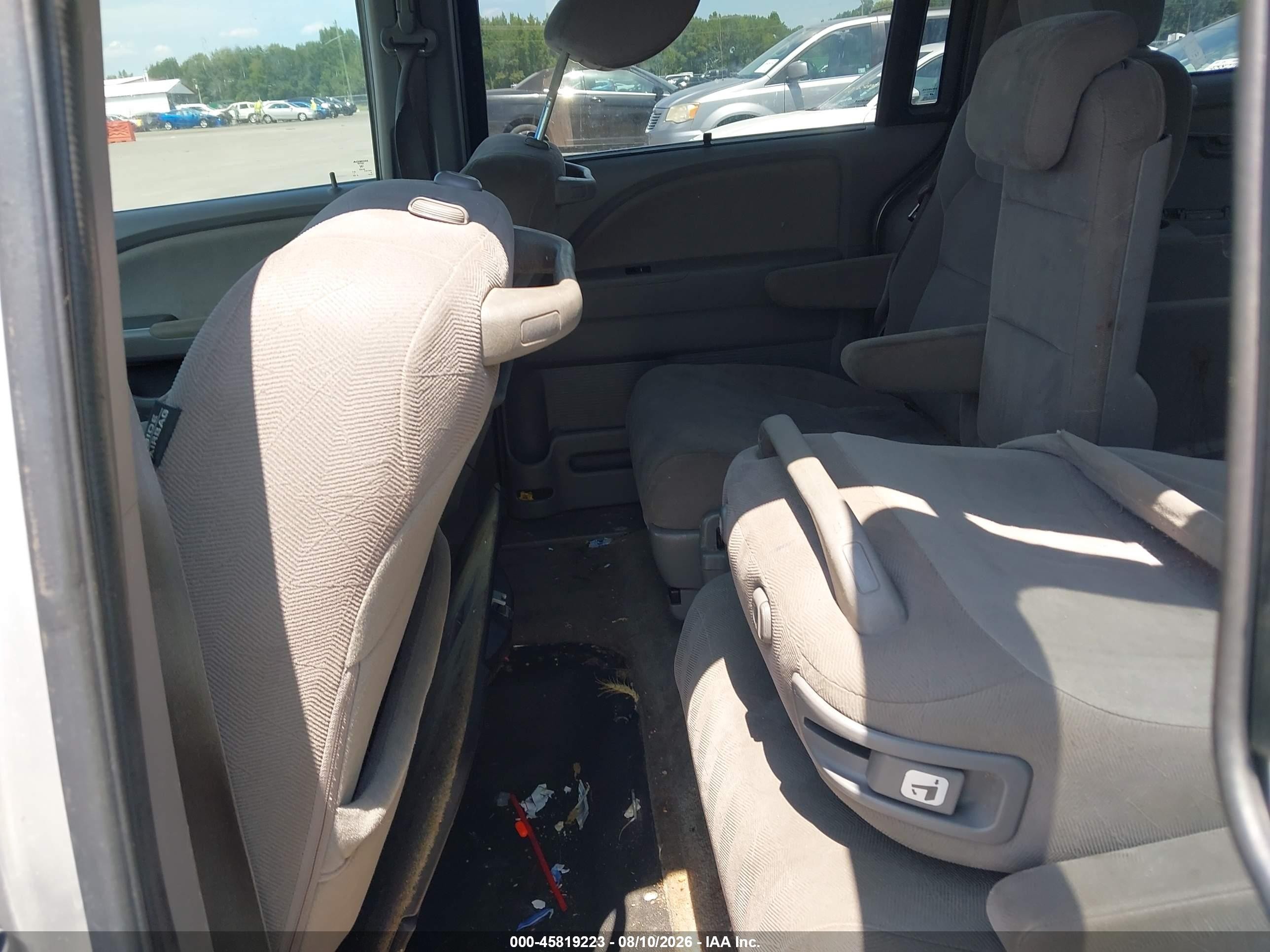 2008 Honda Odyssey Ex Серый vin: 5FNRL38408B033424