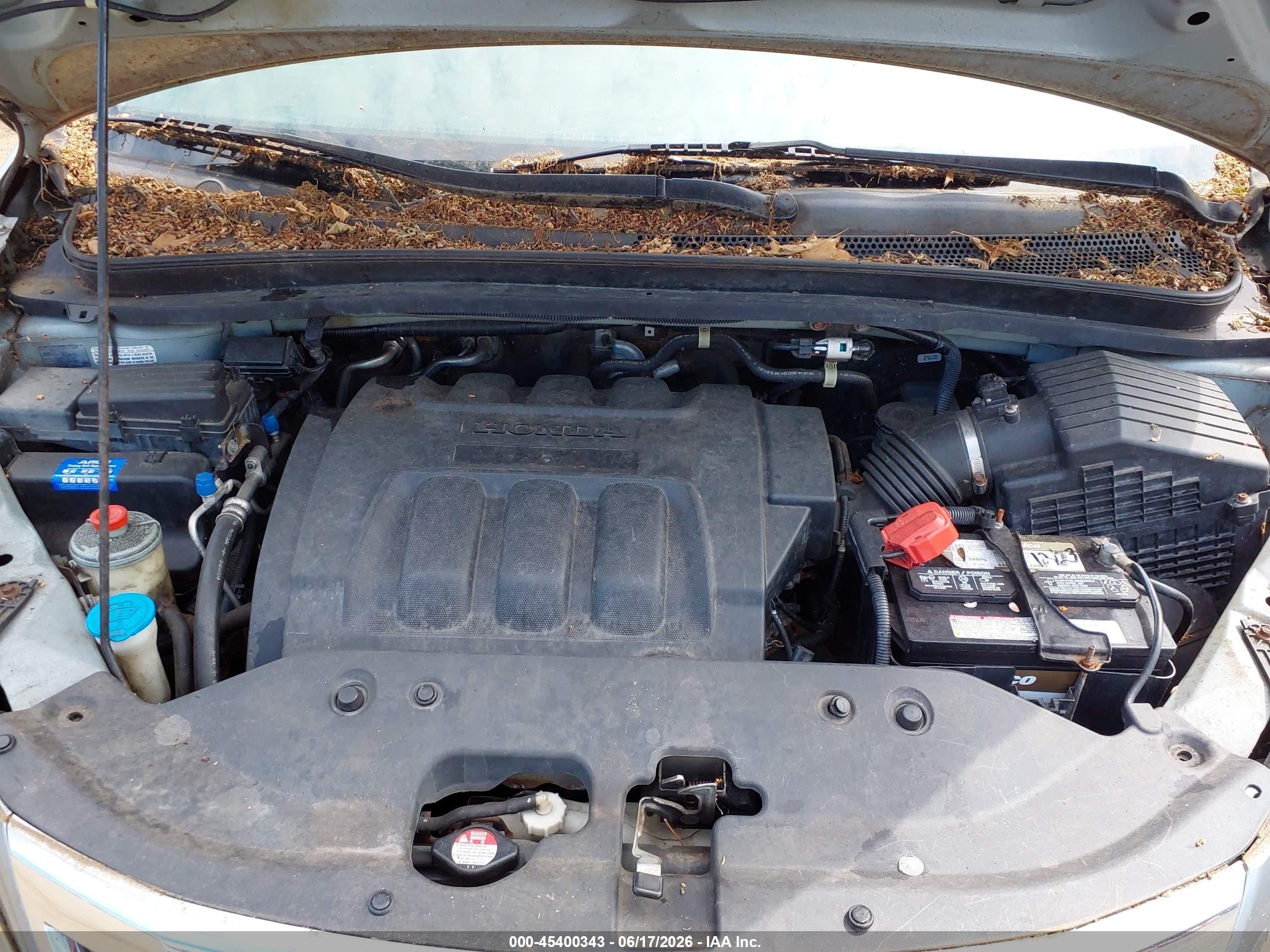2008 Honda Odyssey Ex Blue vin: 5FNRL38408B086477