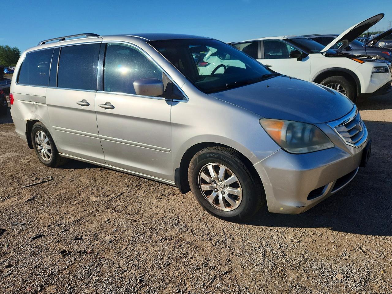 2008 Honda Odyssey Ex Серебряный vin: 5FNRL38408B108932