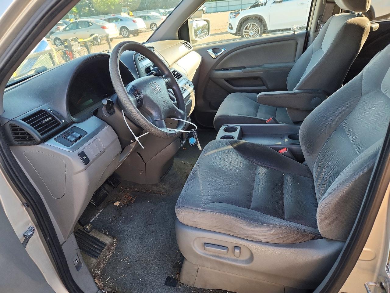2008 Honda Odyssey Ex Серебряный vin: 5FNRL38408B108932