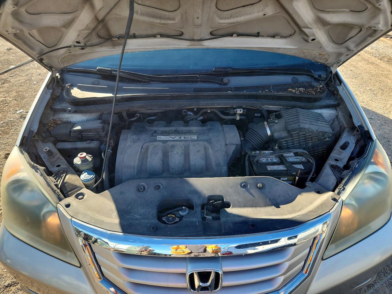 2008 Honda Odyssey Ex Серебряный vin: 5FNRL38408B108932