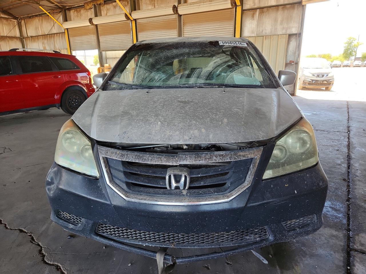 2009 Honda Odyssey Ex Silver vin: 5FNRL38409B006399