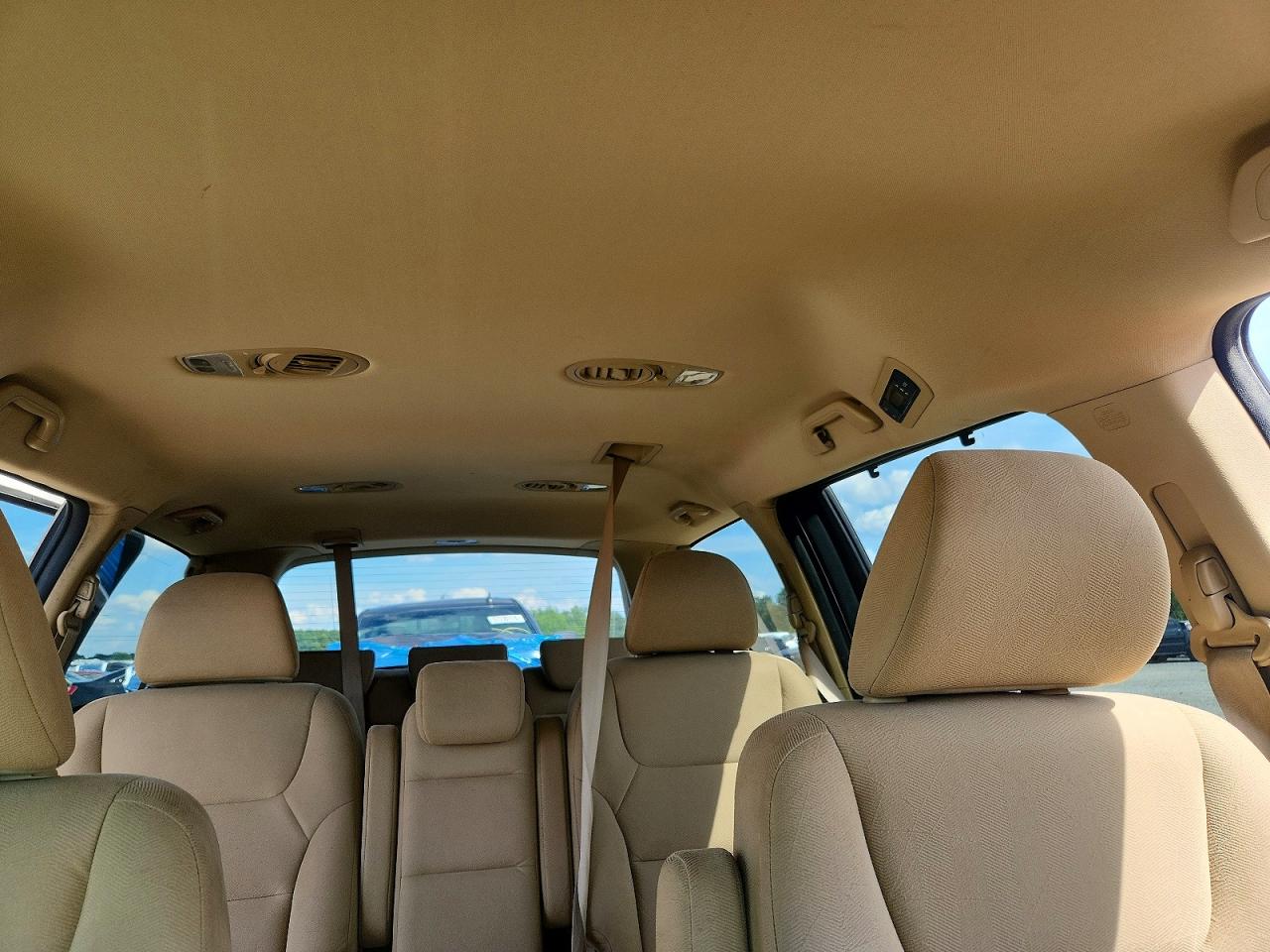 2009 Honda Odyssey Ex White vin: 5FNRL38409B007763