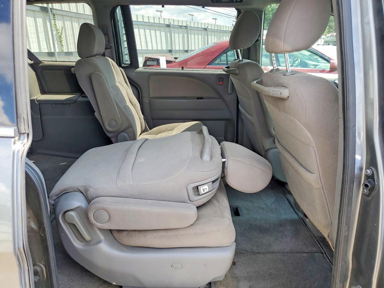 2009 Honda Odyssey Ex Gray vin: 5FNRL38409B016124