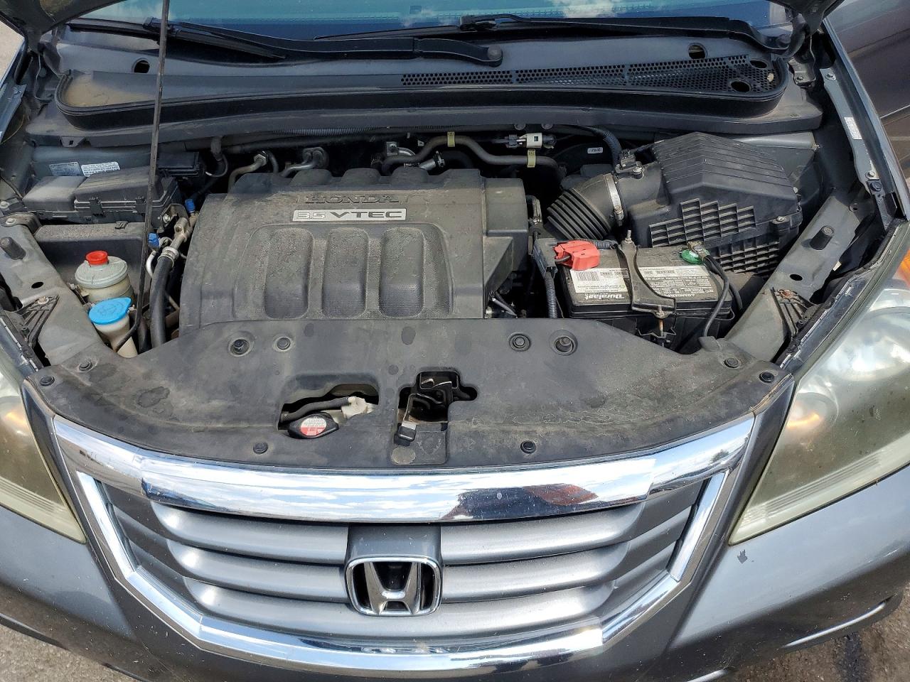 2009 Honda Odyssey Ex Gray vin: 5FNRL38409B016124