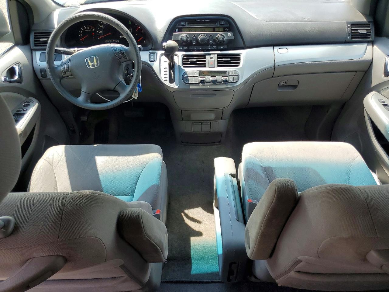 2009 Honda Odyssey Ex Gray vin: 5FNRL38409B016124
