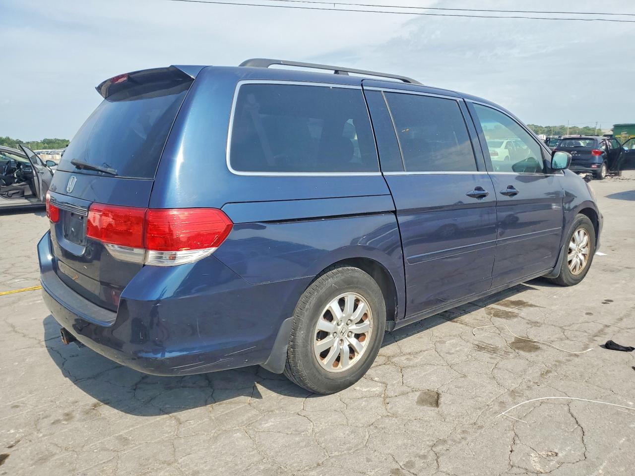 2009 Honda Odyssey Ex Синий vin: 5FNRL38409B023770