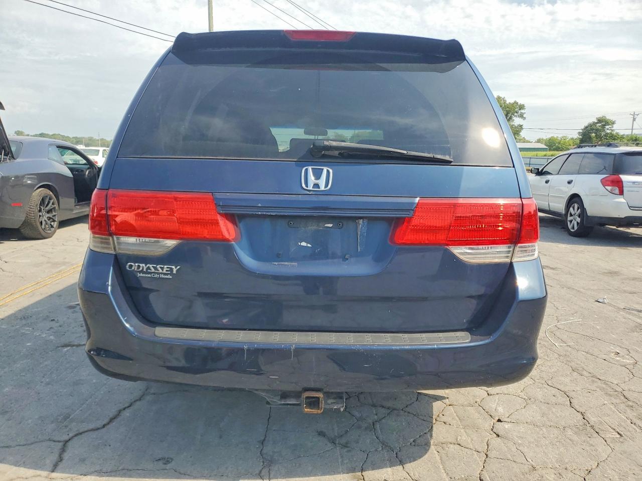 2009 Honda Odyssey Ex Синий vin: 5FNRL38409B023770