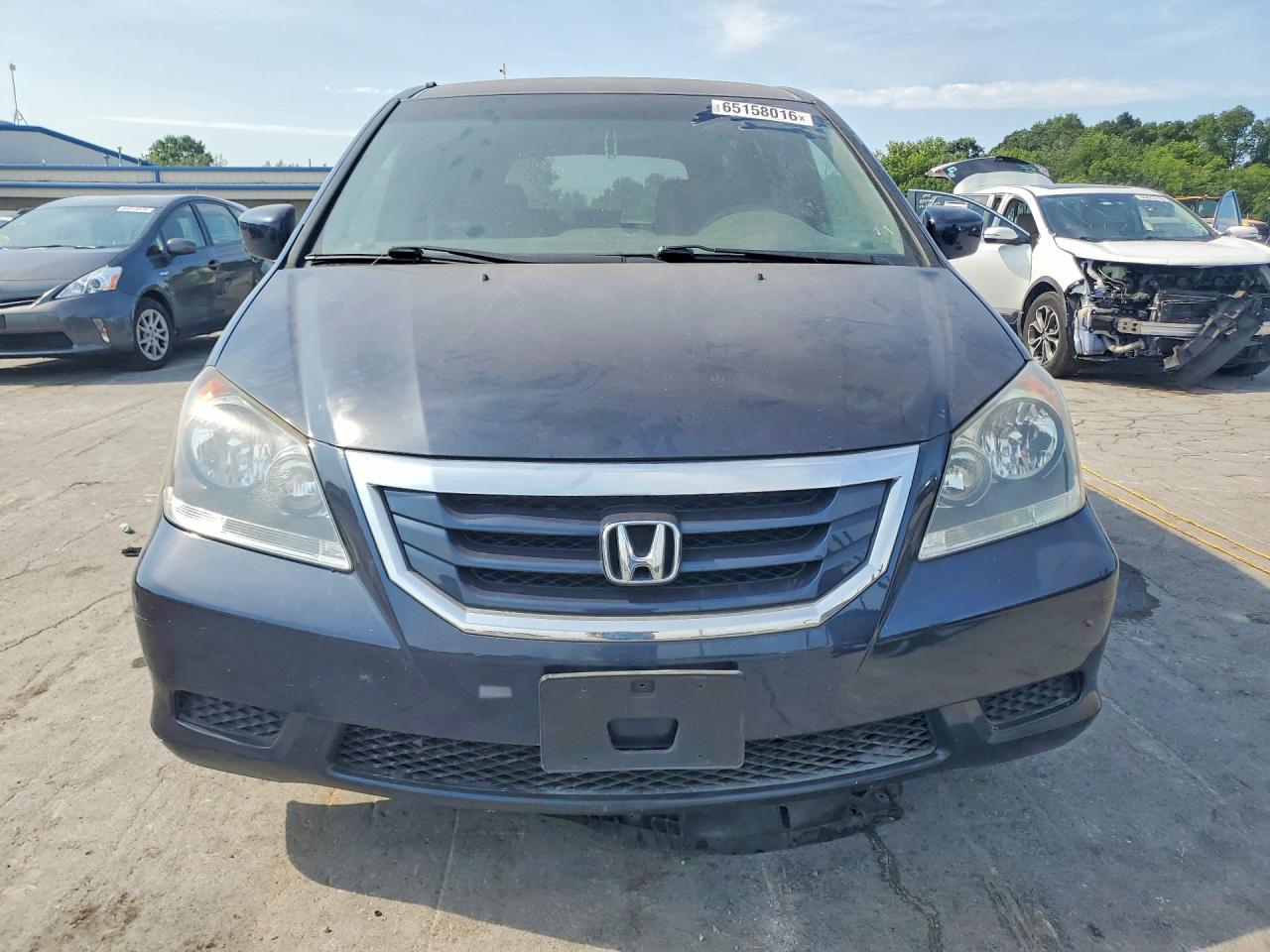 2009 Honda Odyssey Ex Синий vin: 5FNRL38409B023770