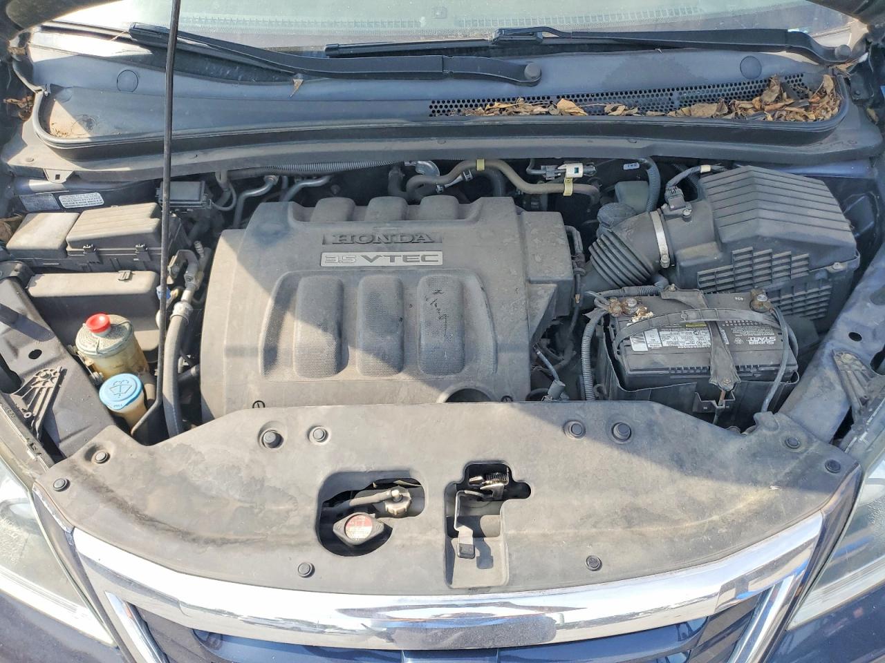 2009 Honda Odyssey Ex Синий vin: 5FNRL38409B023770
