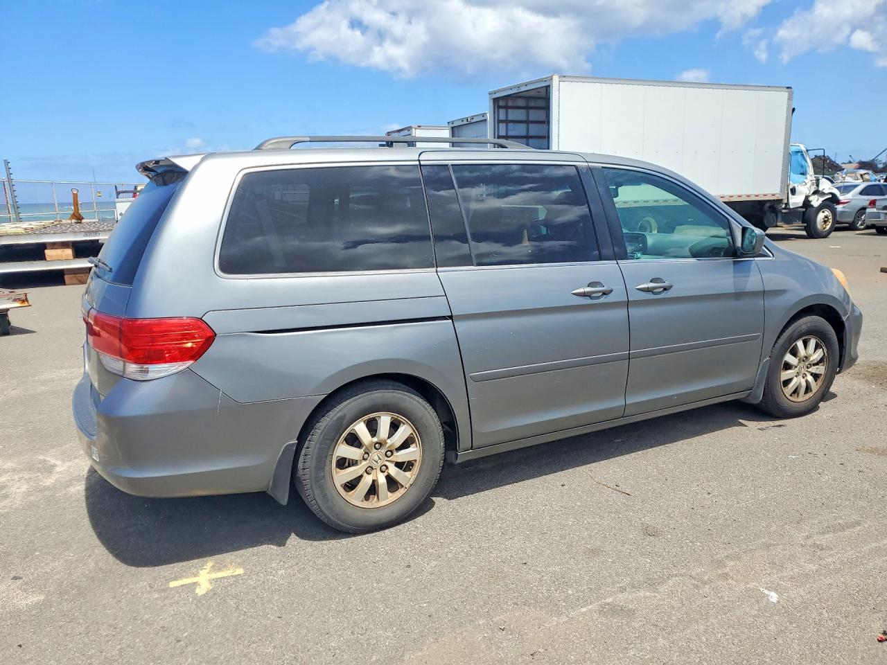 2009 Honda Odyssey Ex Silver vin: 5FNRL38409B402767