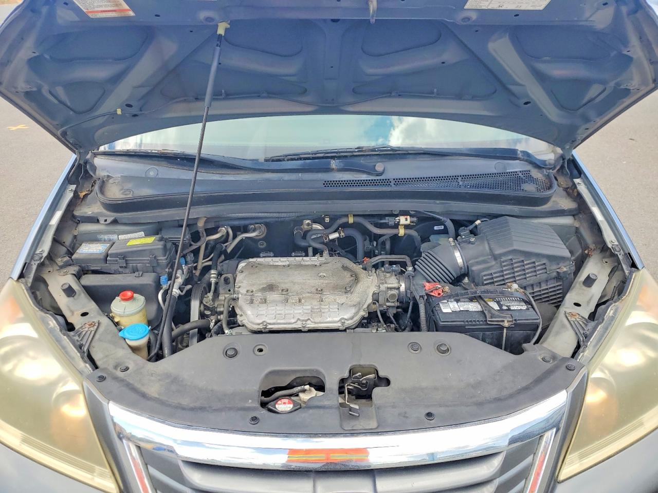 2009 Honda Odyssey Ex Silver vin: 5FNRL38409B402767