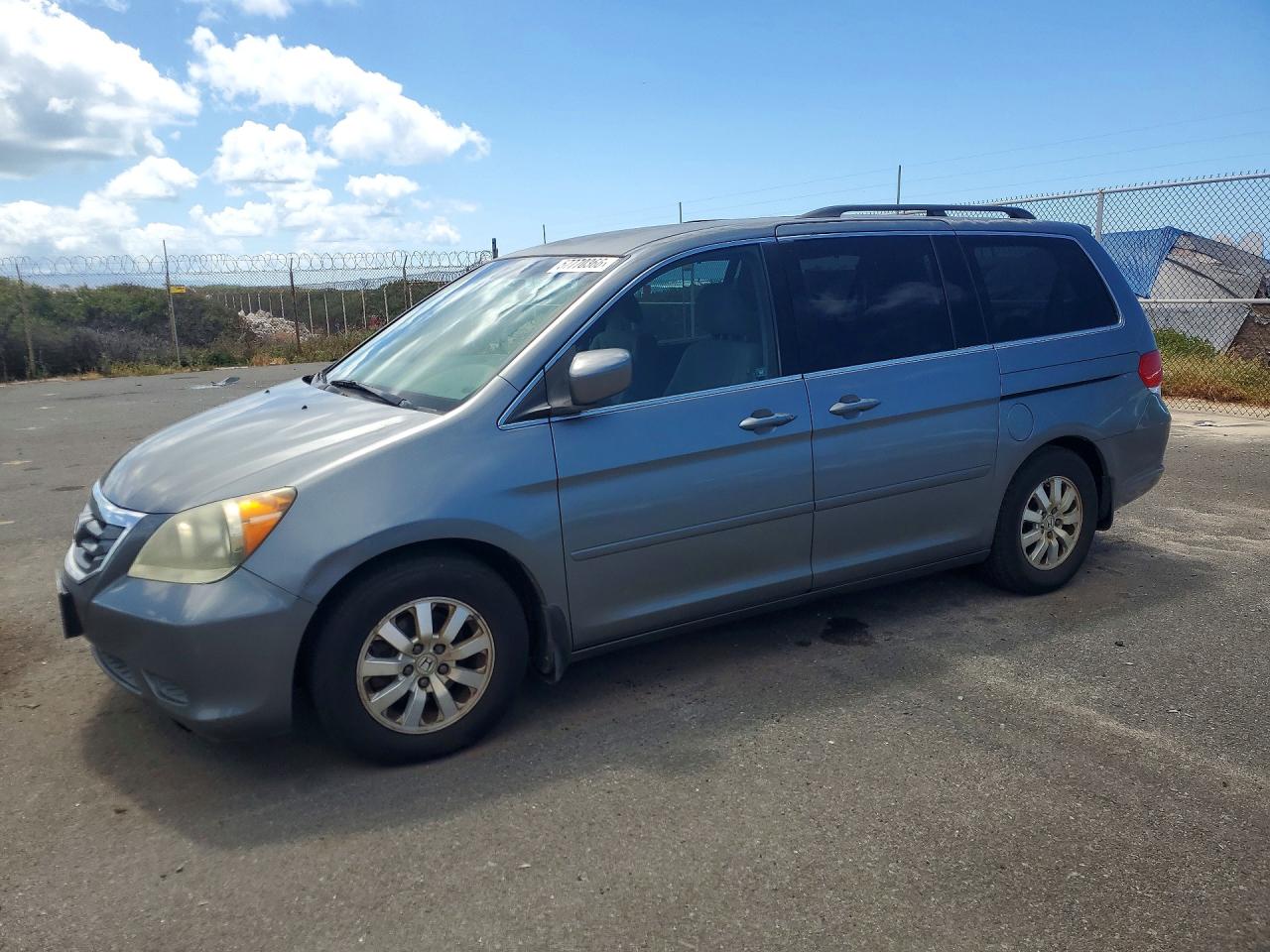 2009 Honda Odyssey Ex Silver vin: 5FNRL38409B402767