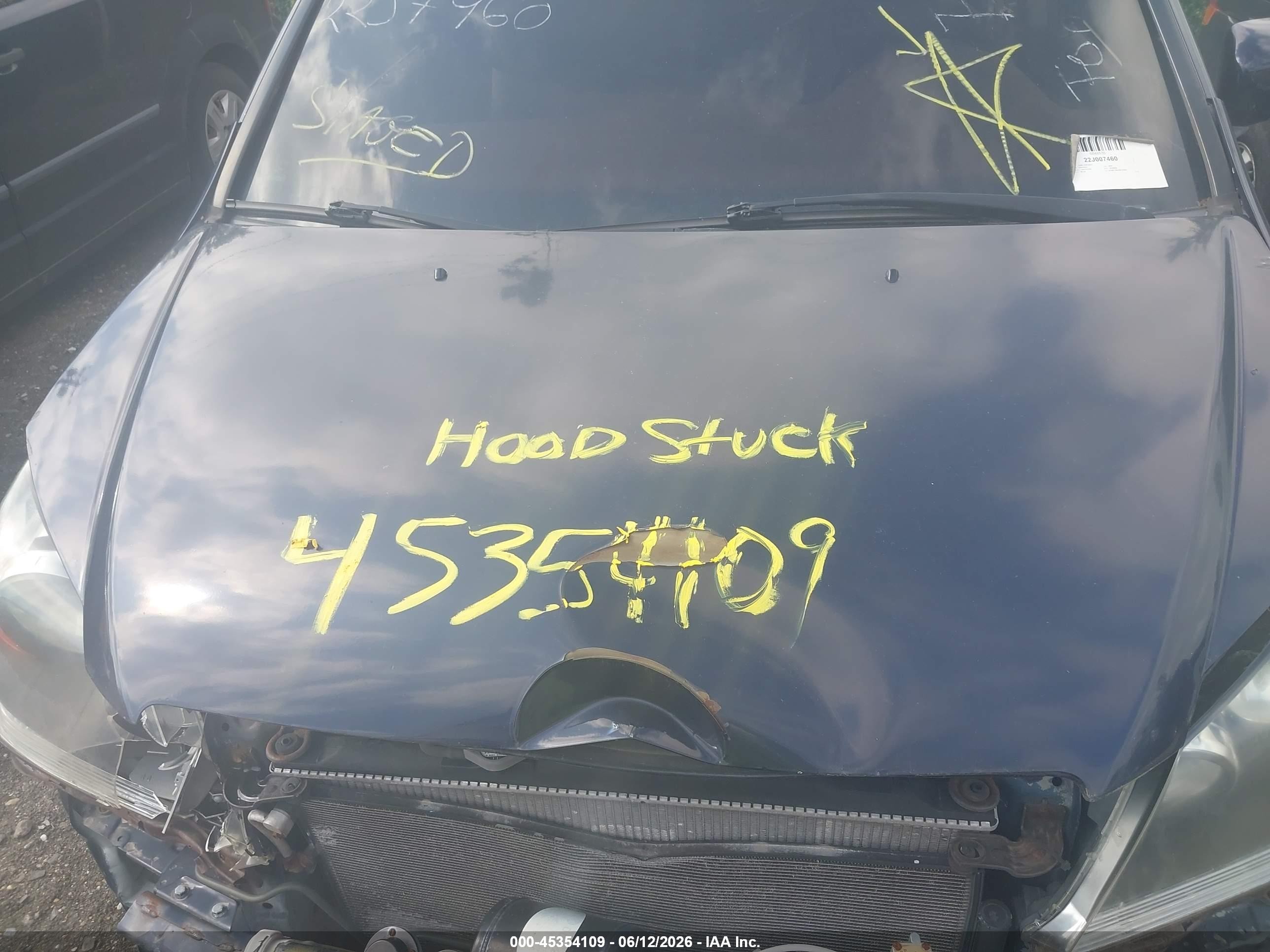 2005 Honda Odyssey Ex Синий vin: 5FNRL38415B135584