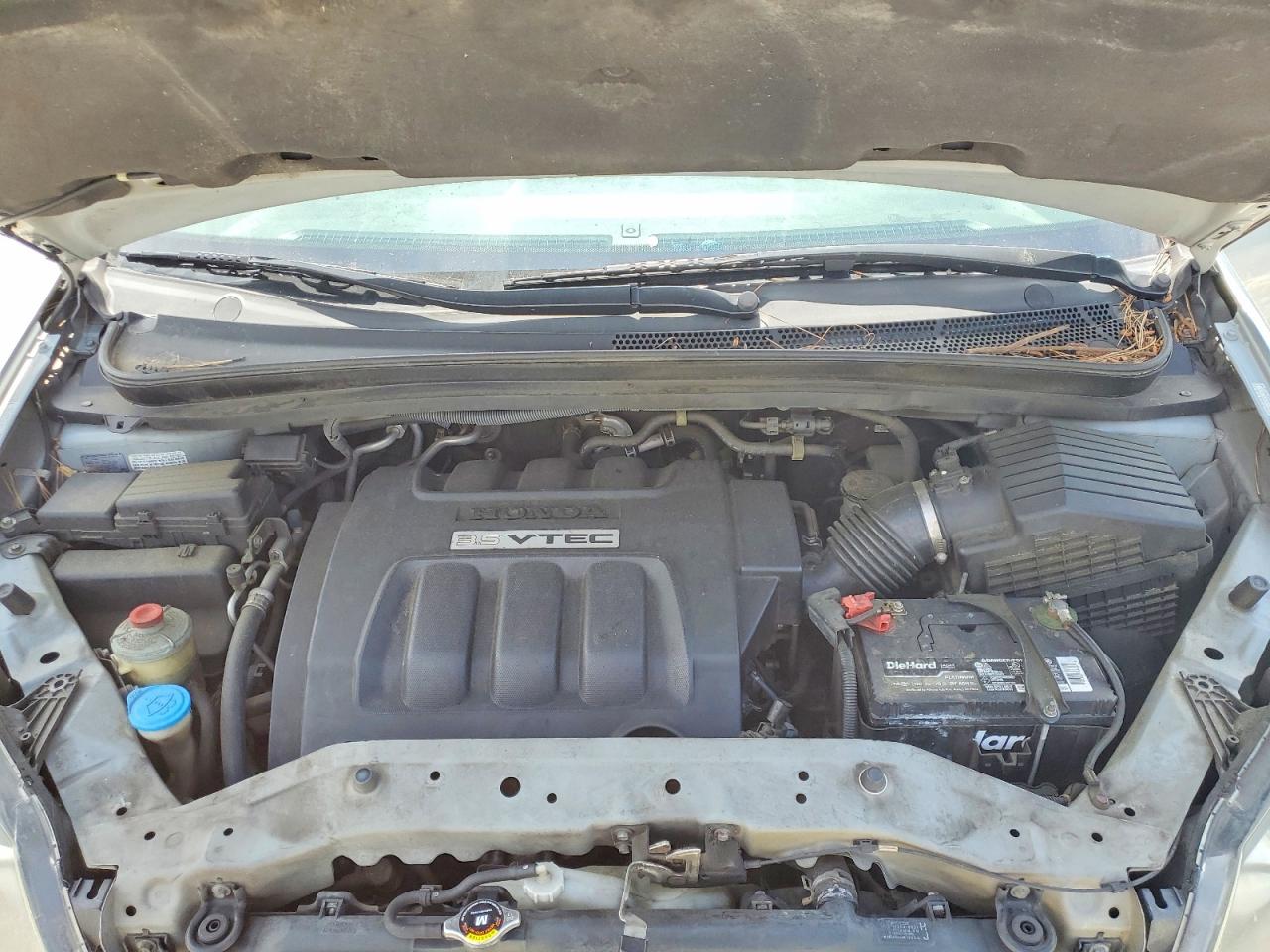 2007 Honda Odyssey Silver vin: 5FNRL38417B012760