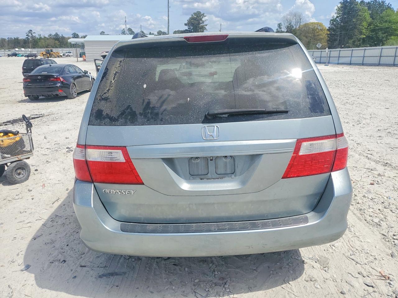 2007 Honda Odyssey Ex Серебряный vin: 5FNRL38417B025315