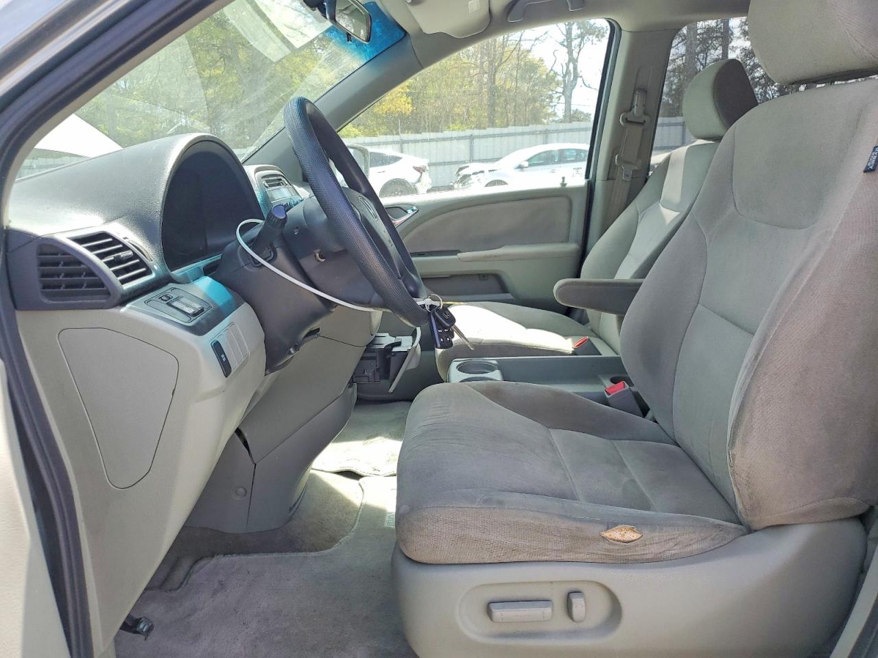 2007 Honda Odyssey Ex Серебряный vin: 5FNRL38417B025315