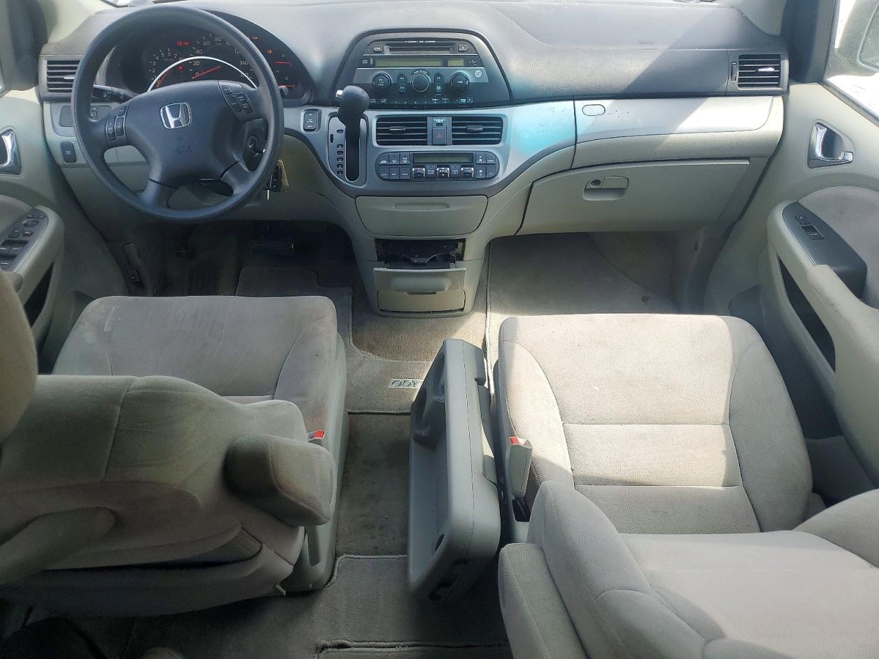 2007 Honda Odyssey Ex Серебряный vin: 5FNRL38417B025315