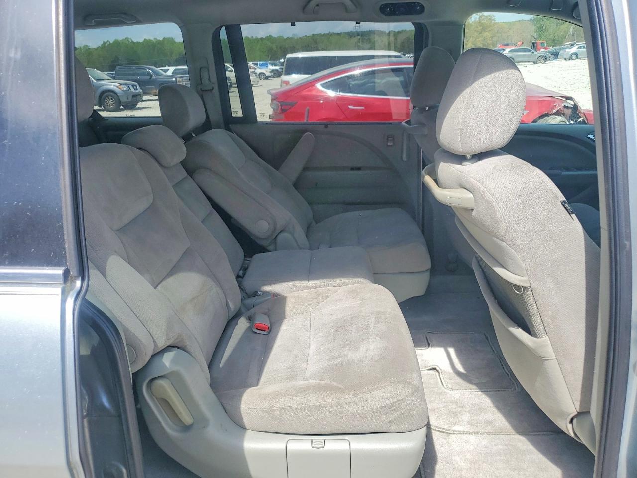 2007 Honda Odyssey Ex Серебряный vin: 5FNRL38417B025315