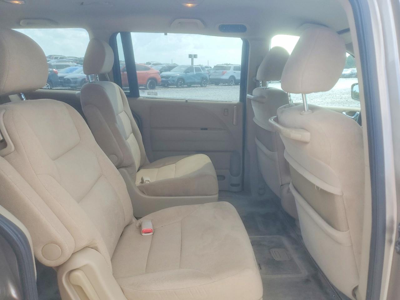 2007 Honda Odyssey Ex Beige vin: 5FNRL38417B046553