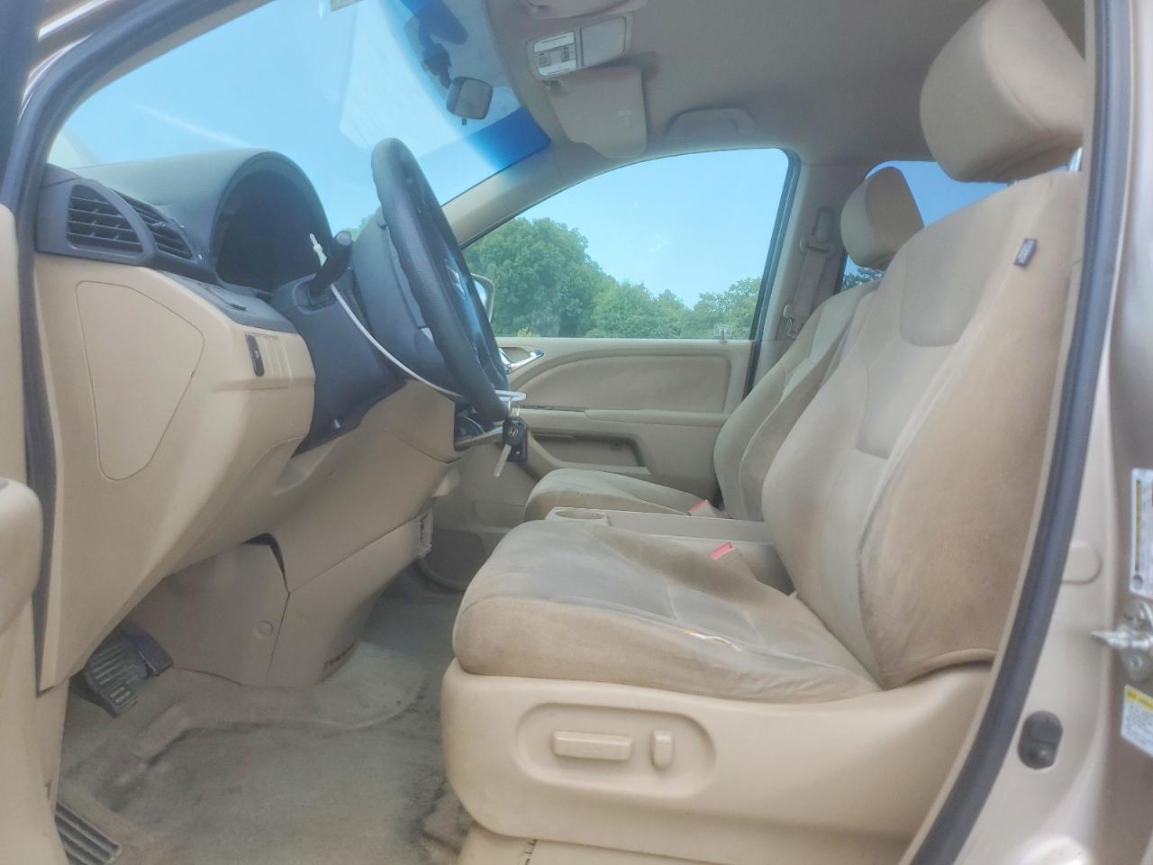 2007 Honda Odyssey Ex Beige vin: 5FNRL38417B046553