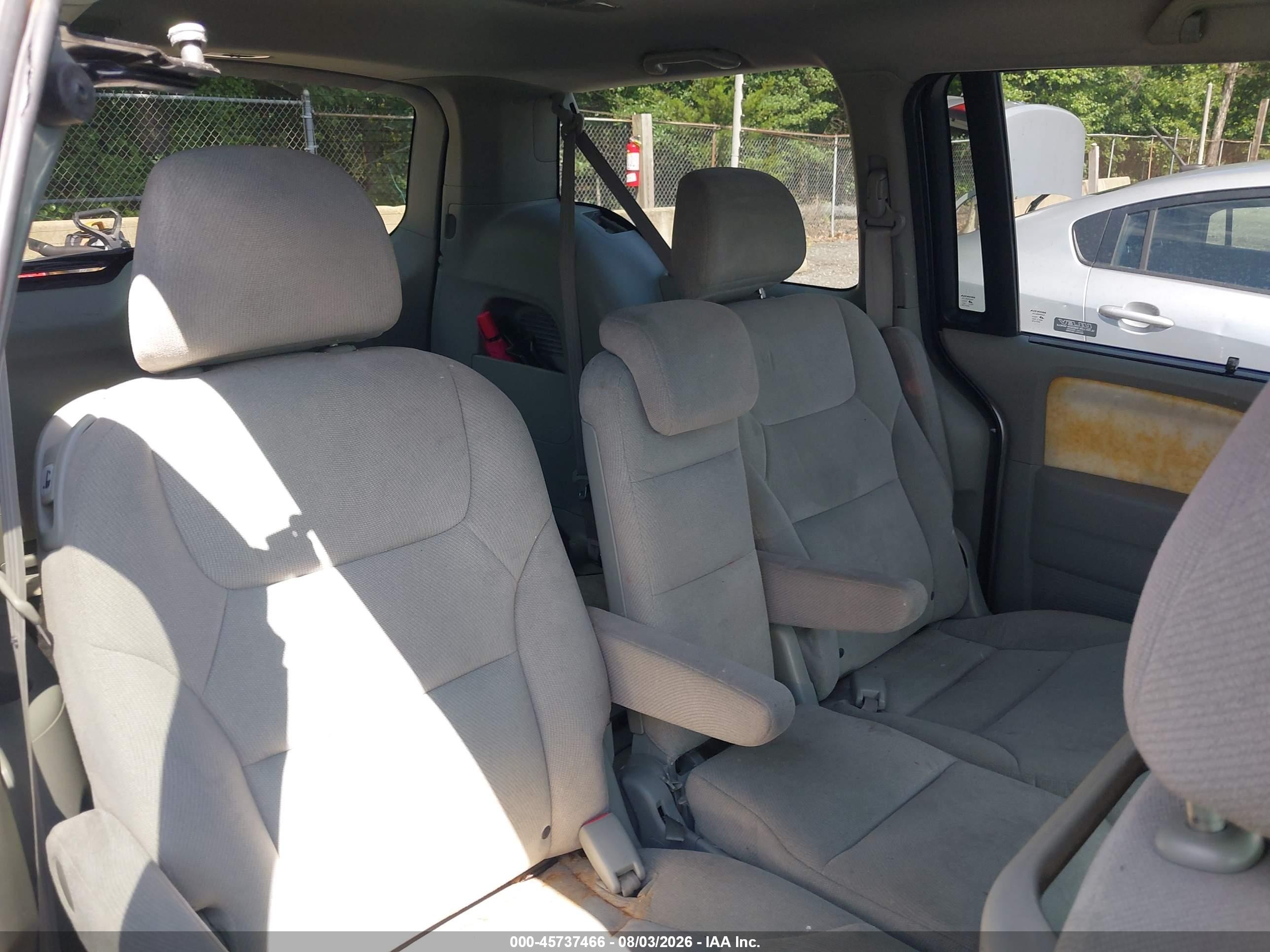 2007 Honda Odyssey Ex Blue vin: 5FNRL38417B078211
