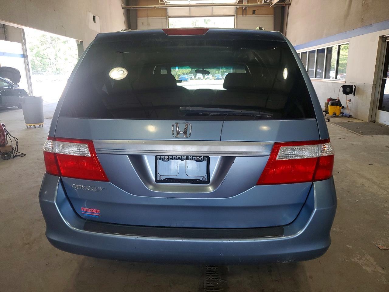 2007 Honda Odyssey Ex Blue vin: 5FNRL38417B121073