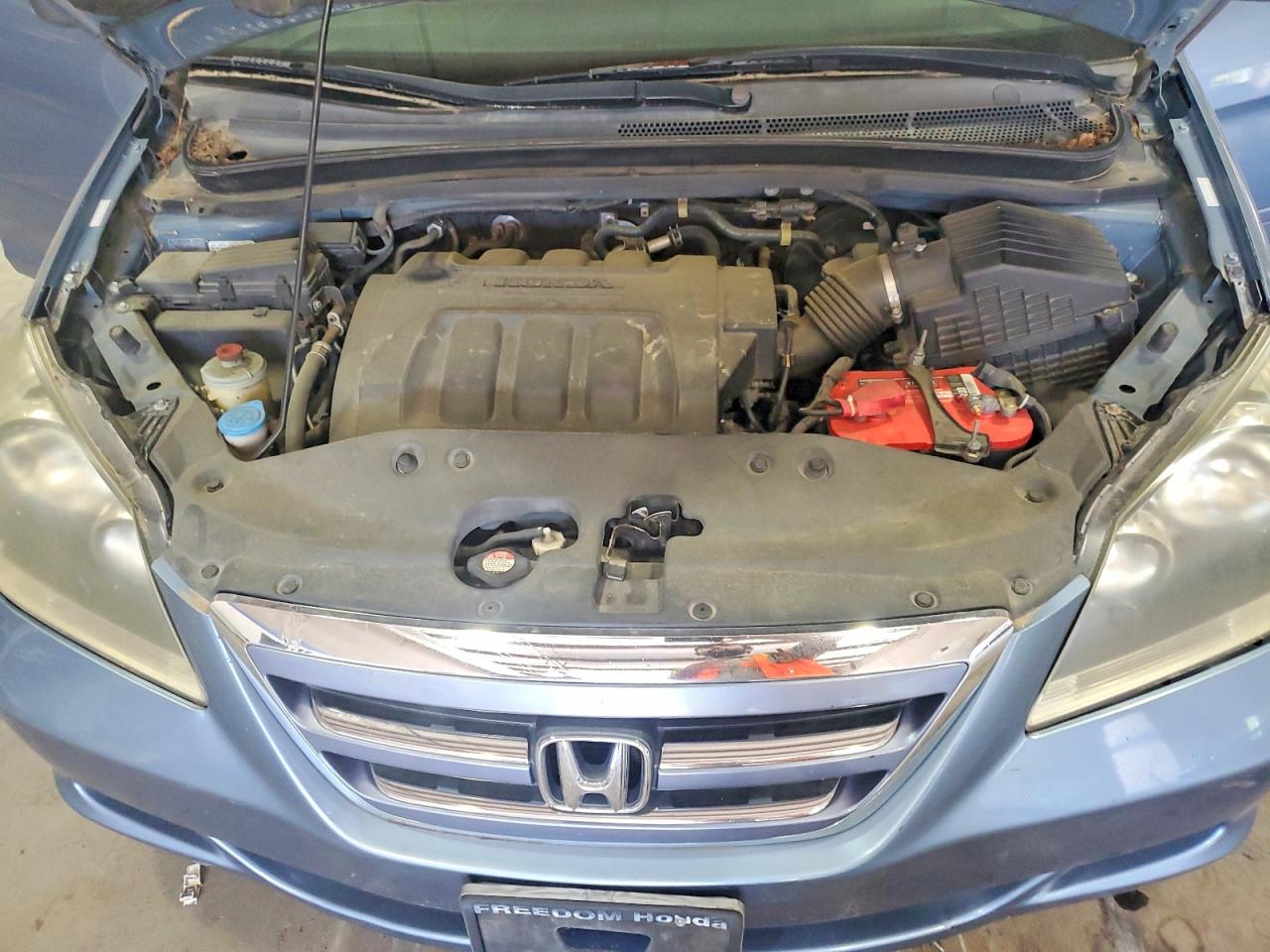 2007 Honda Odyssey Ex Blue vin: 5FNRL38417B121073