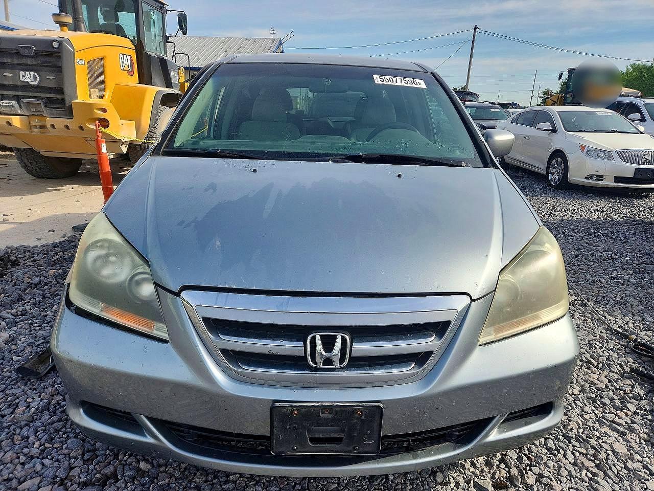 2007 Honda Odyssey Ex Blue vin: 5FNRL38417B135670