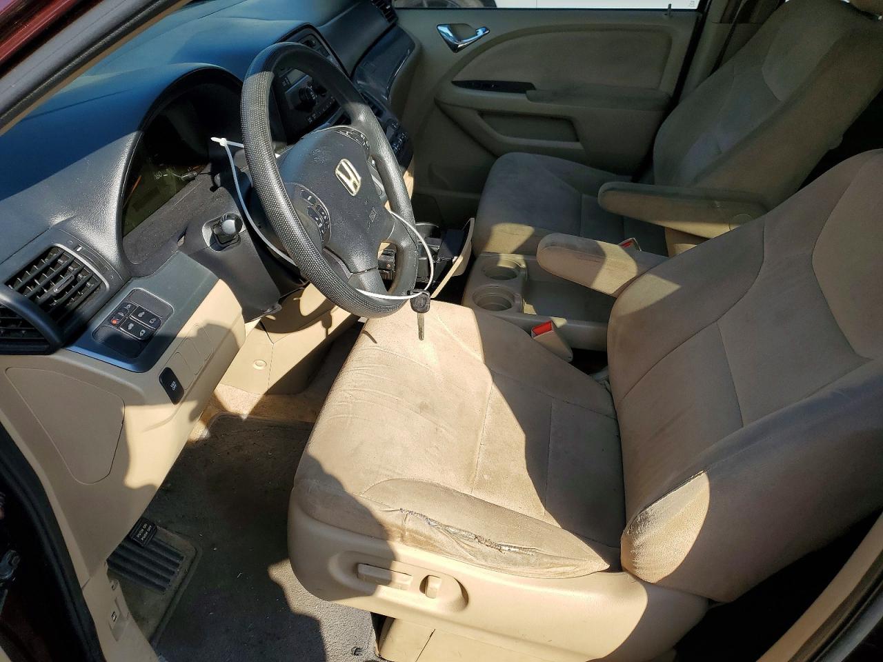 2007 Honda Odyssey Ex Burgundy vin: 5FNRL38417B430428