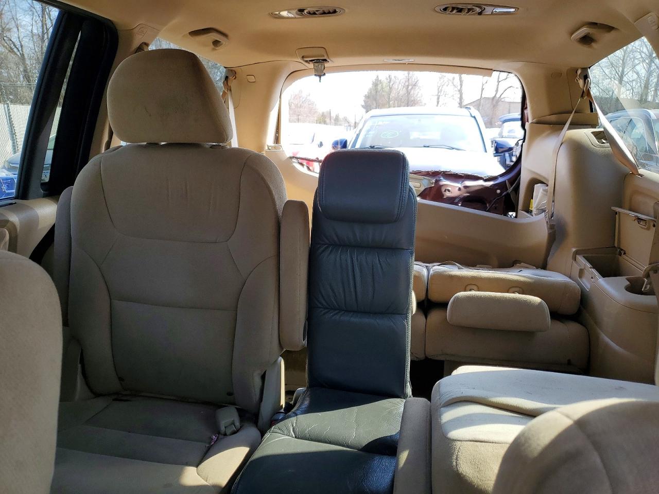 2007 Honda Odyssey Ex Burgundy vin: 5FNRL38417B430428