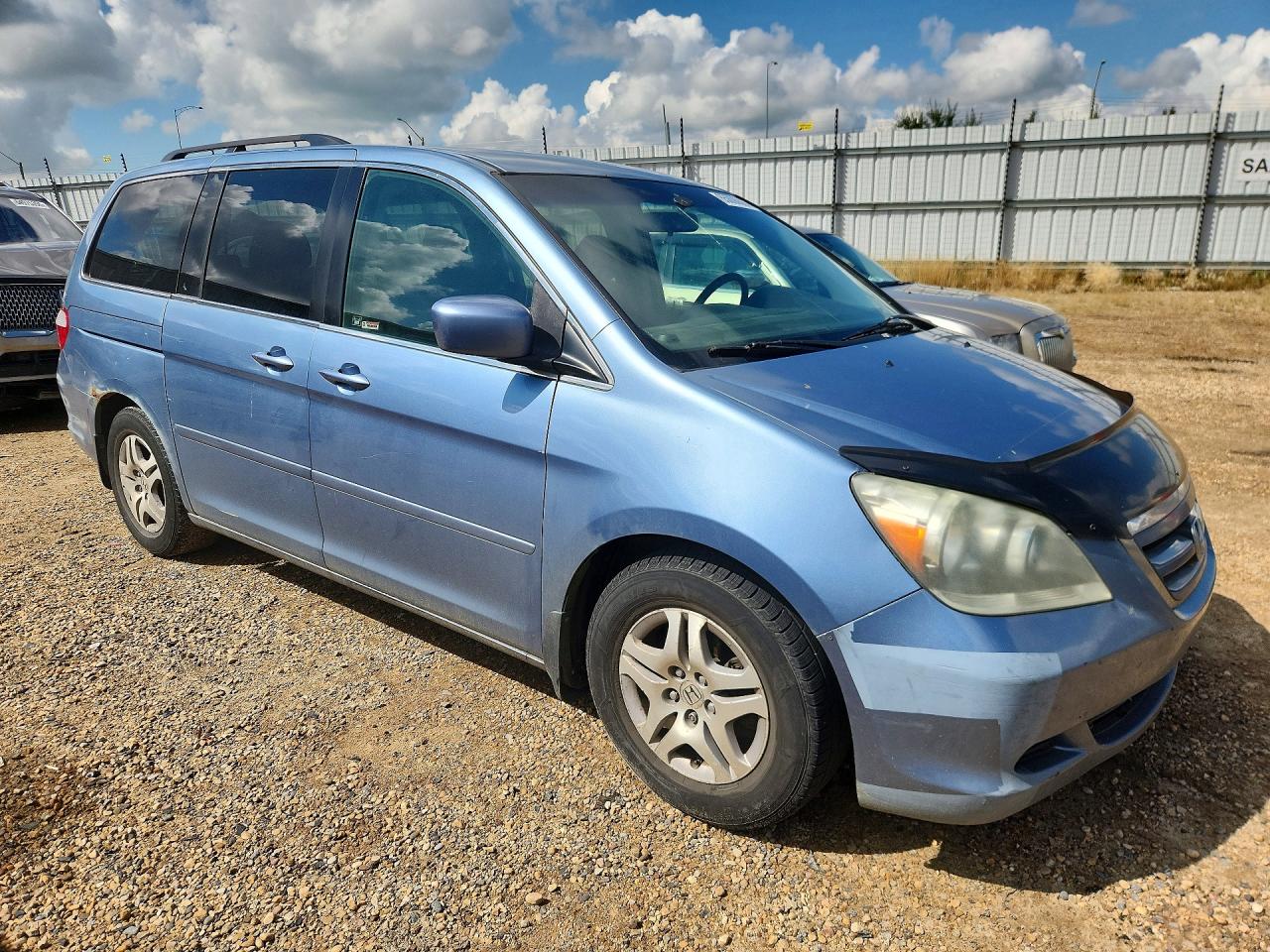 2007 Honda Odyssey Ex Blue vin: 5FNRL38417B511901