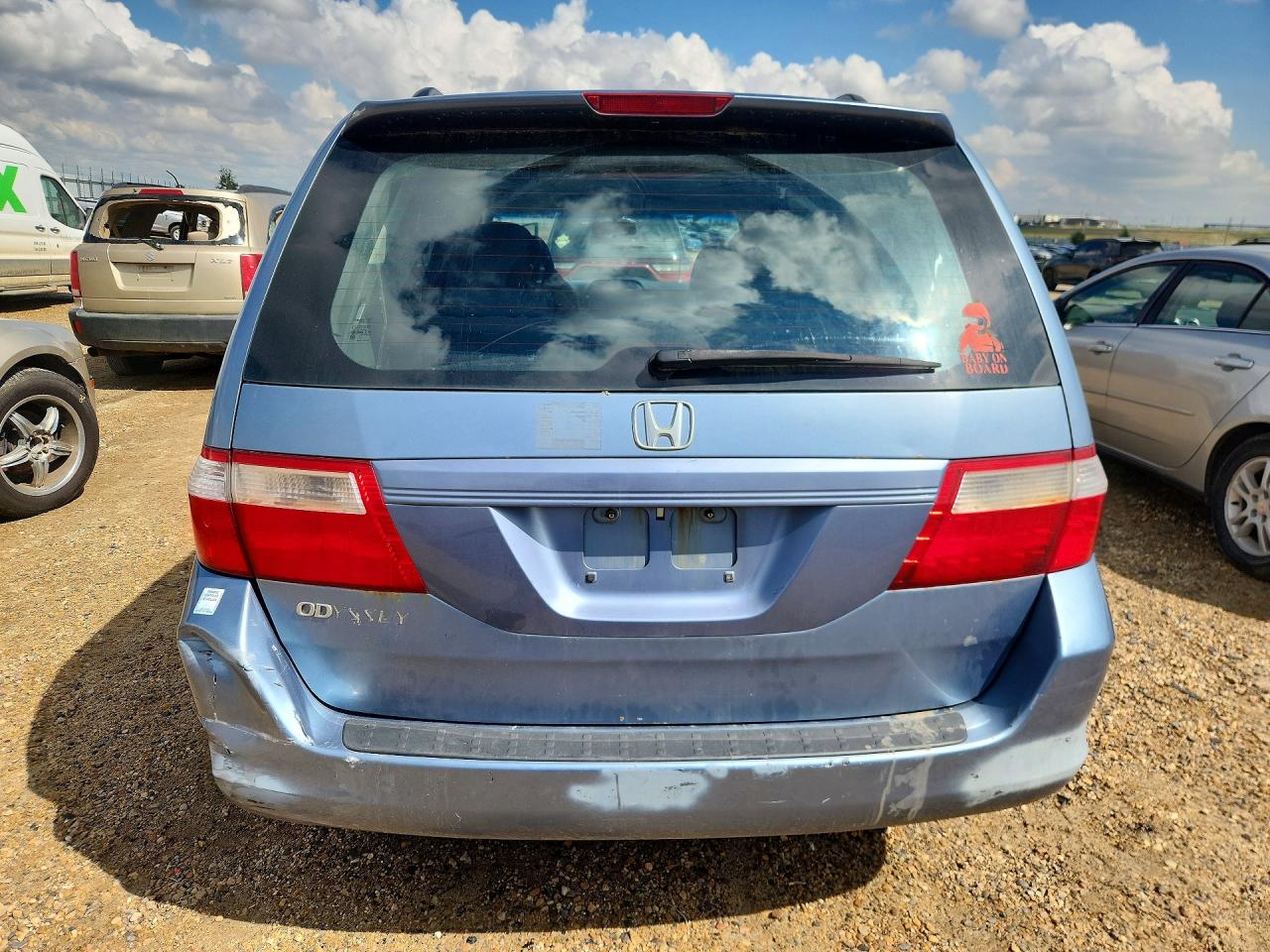 2007 Honda Odyssey Ex Blue vin: 5FNRL38417B511901