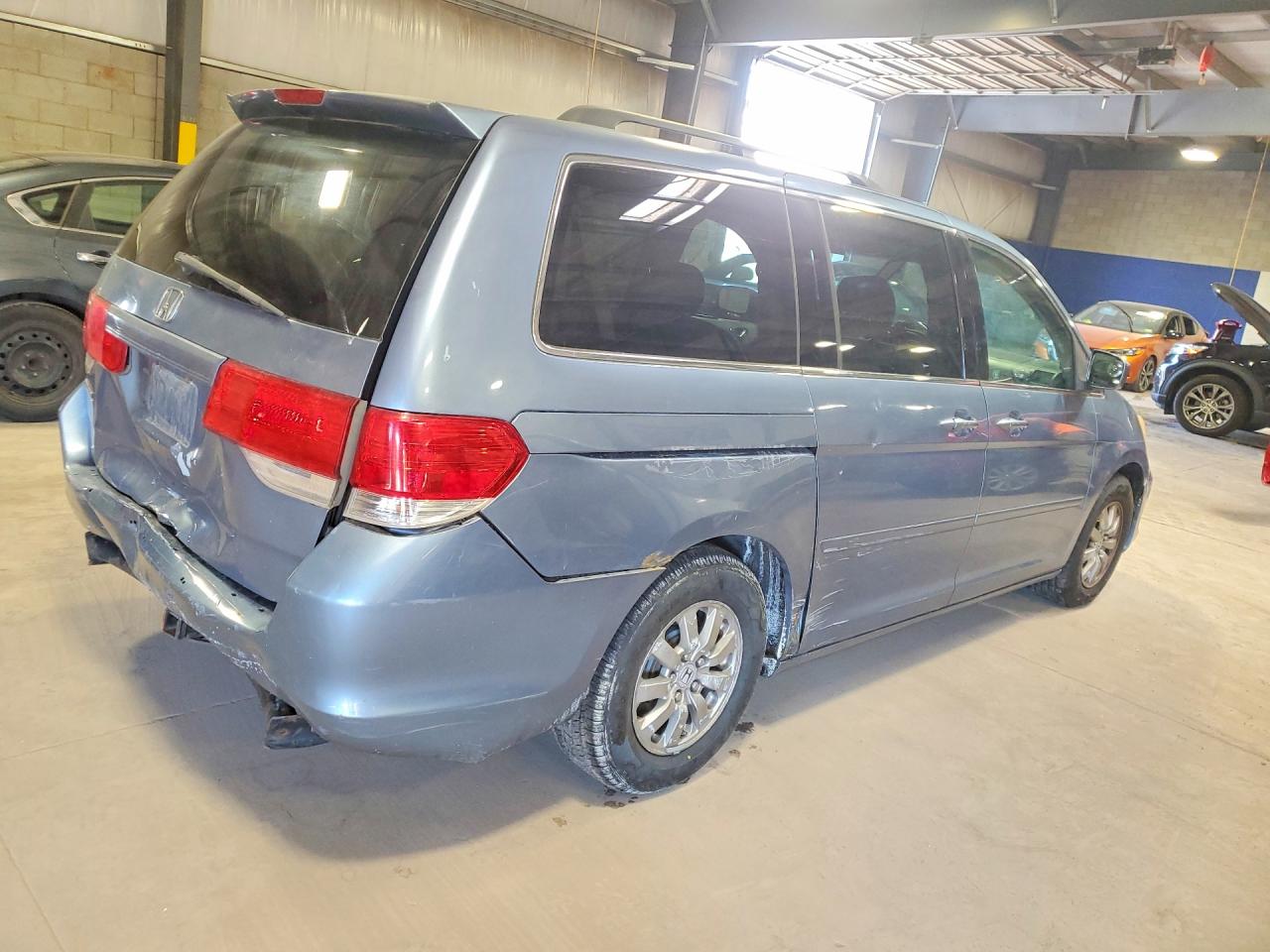 2009 Honda Odyssey Ex Gray vin: 5FNRL38419B007528