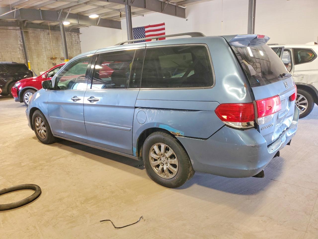 2009 Honda Odyssey Ex Gray vin: 5FNRL38419B007528