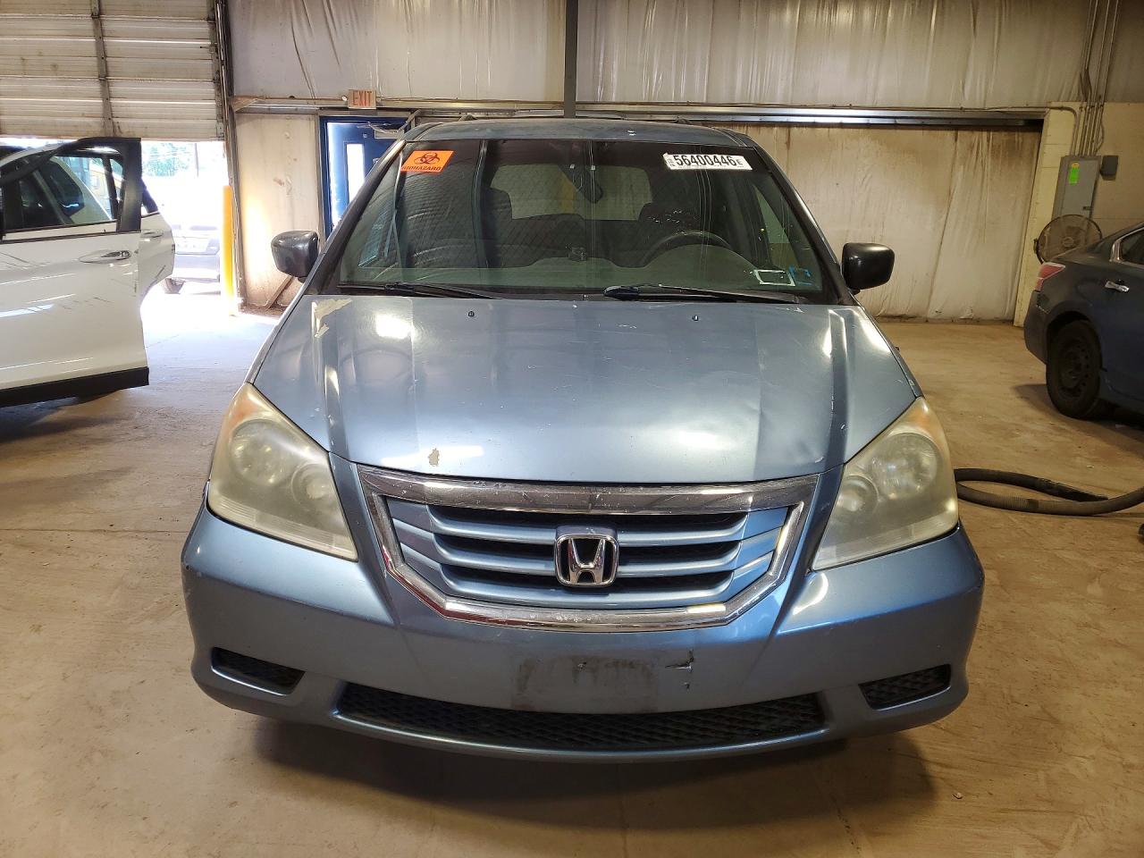 2009 Honda Odyssey Ex Gray vin: 5FNRL38419B007528