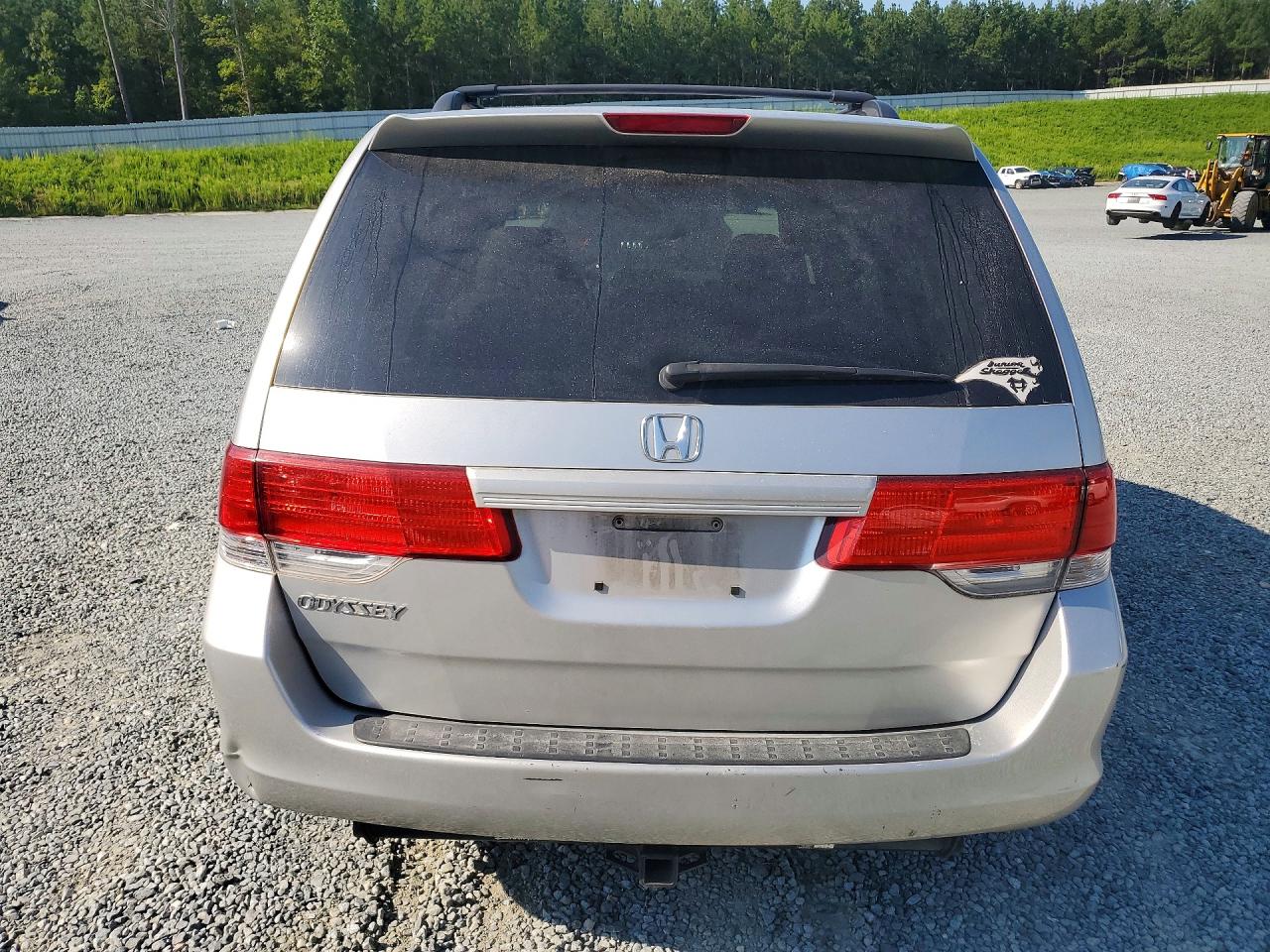 2009 Honda Odyssey Ex Silver vin: 5FNRL38419B054168