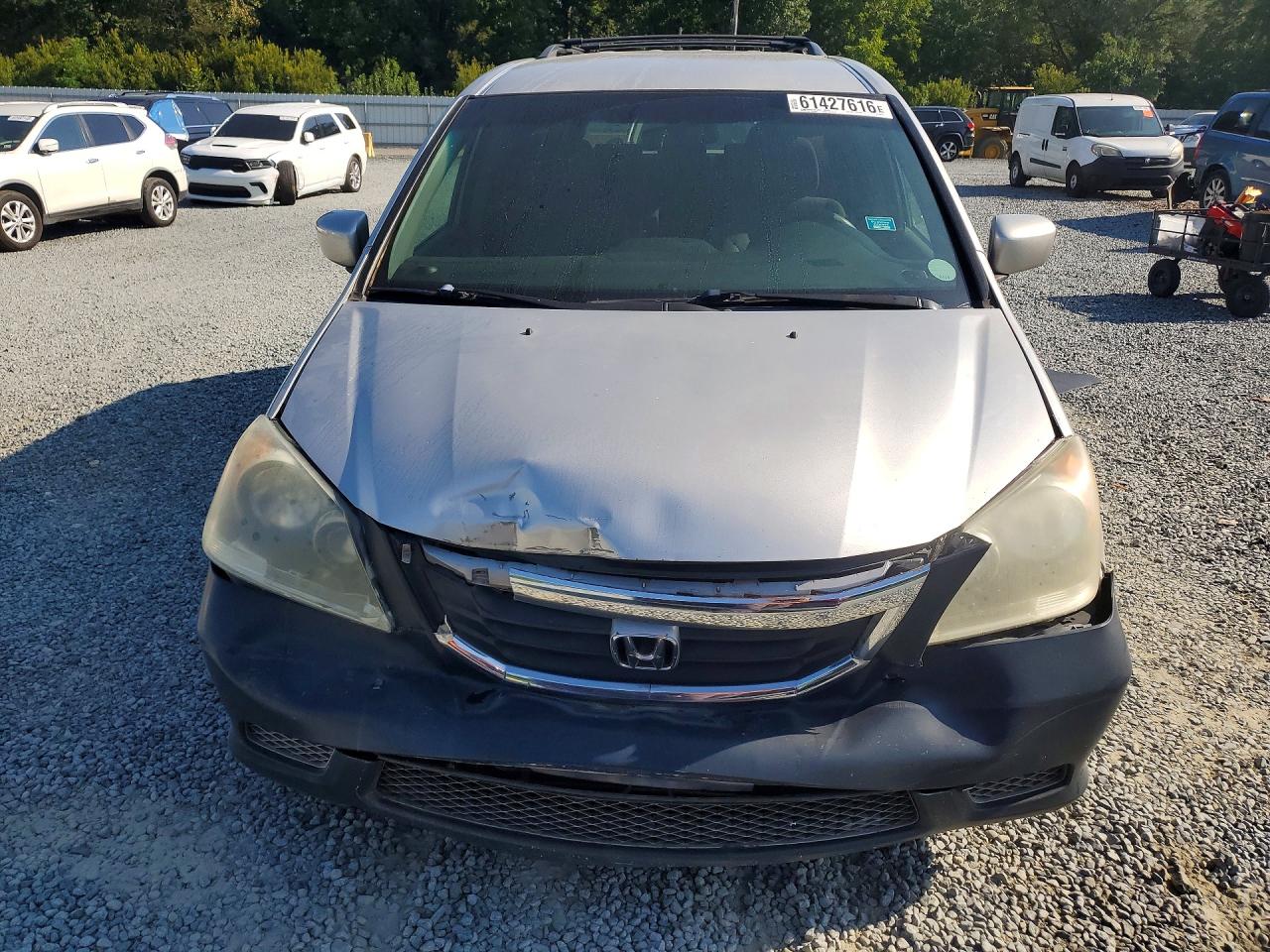 2009 Honda Odyssey Ex Silver vin: 5FNRL38419B054168