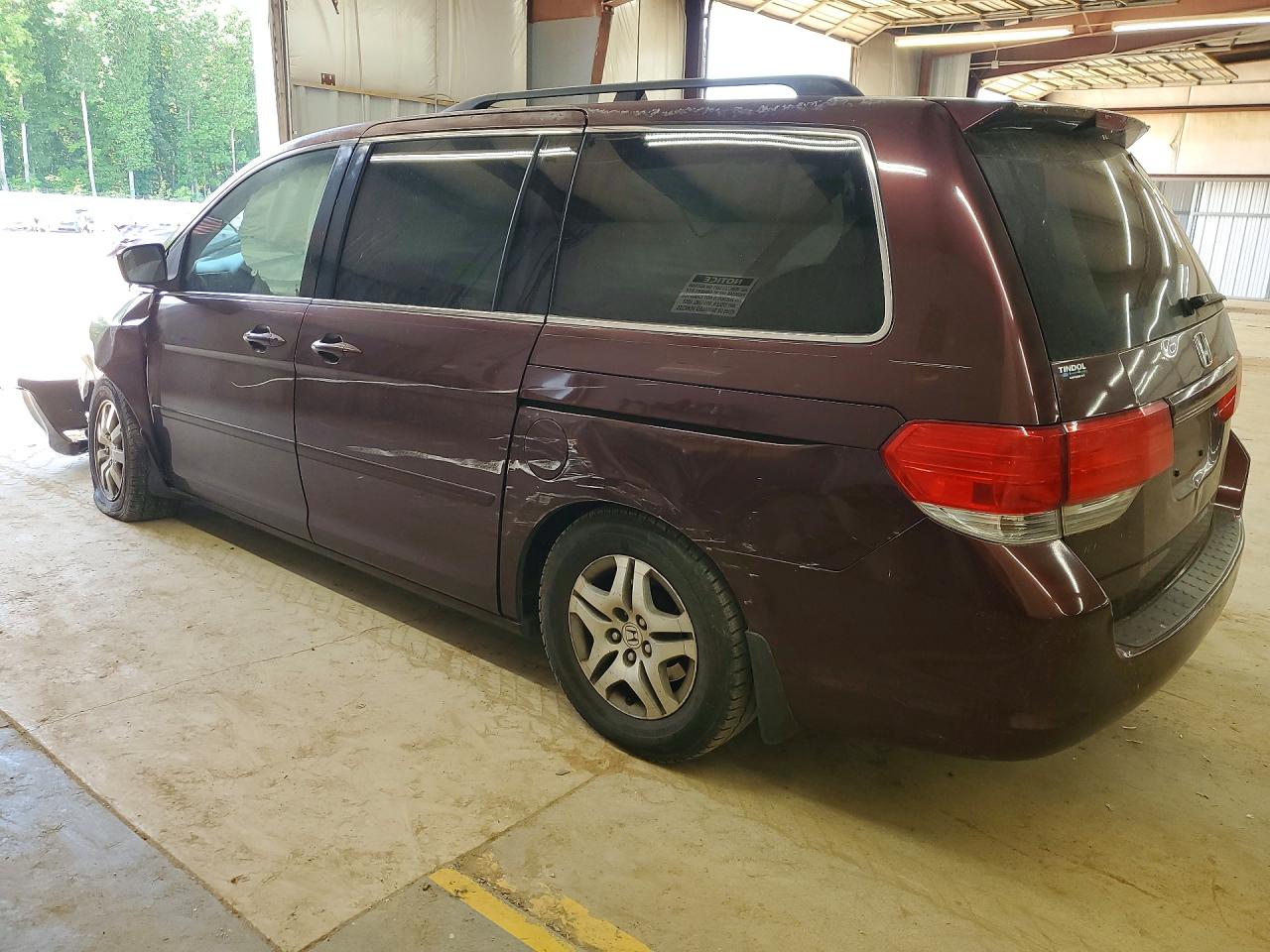 2009 Honda Odyssey Ex Burgundy vin: 5FNRL38419B402809