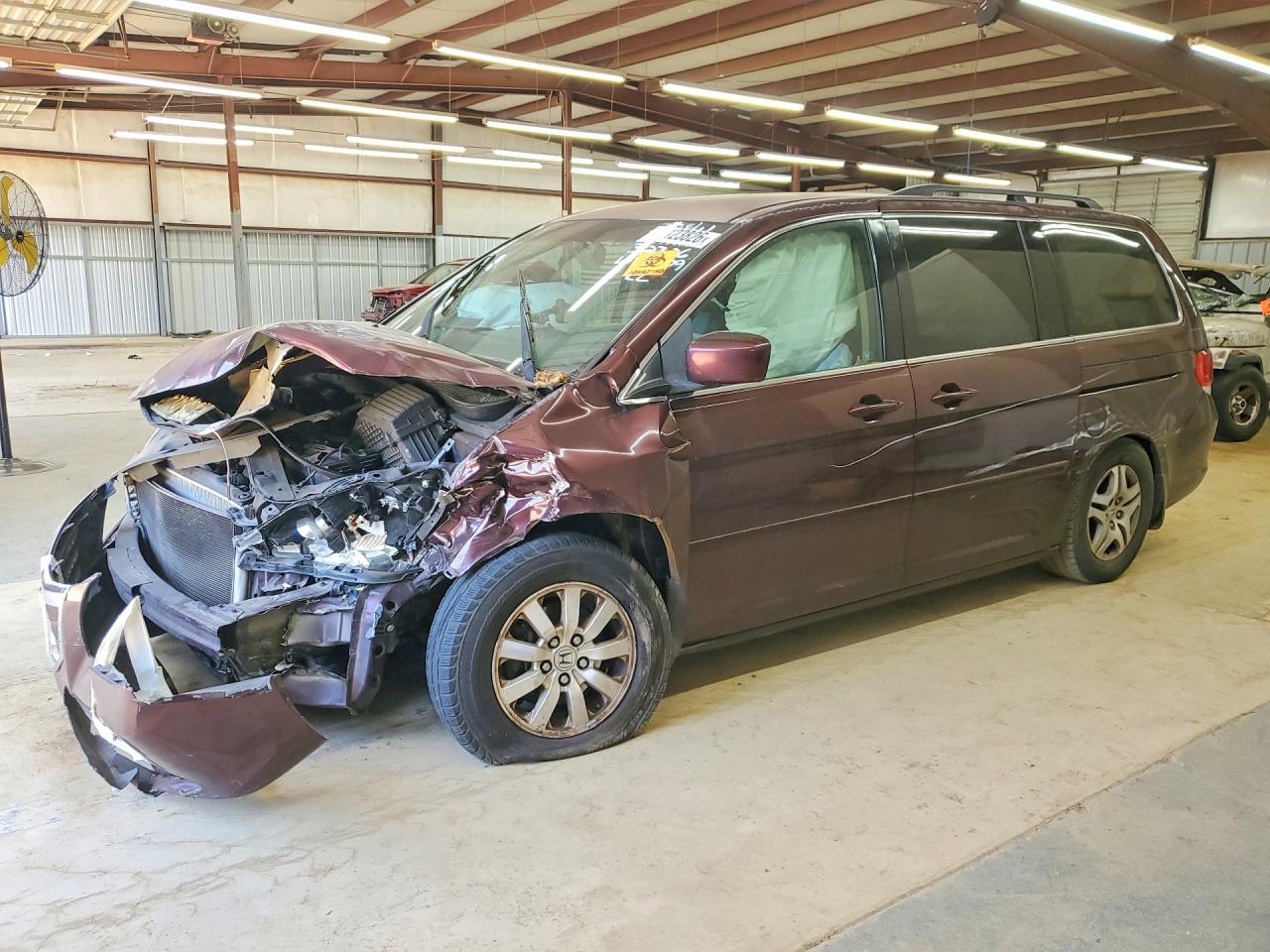 2009 Honda Odyssey Ex Burgundy vin: 5FNRL38419B402809