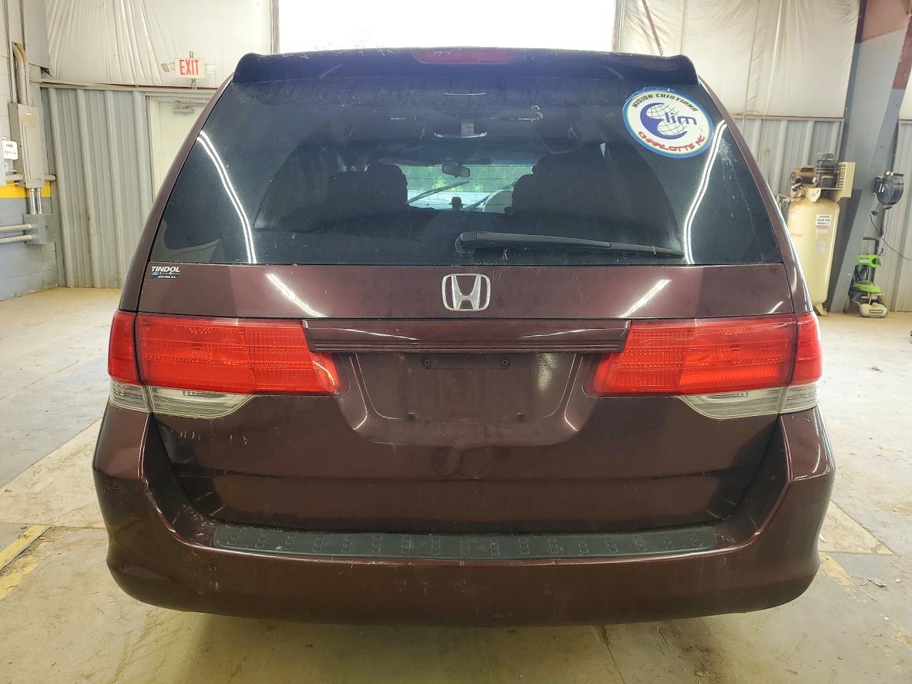 2009 Honda Odyssey Ex Burgundy vin: 5FNRL38419B402809