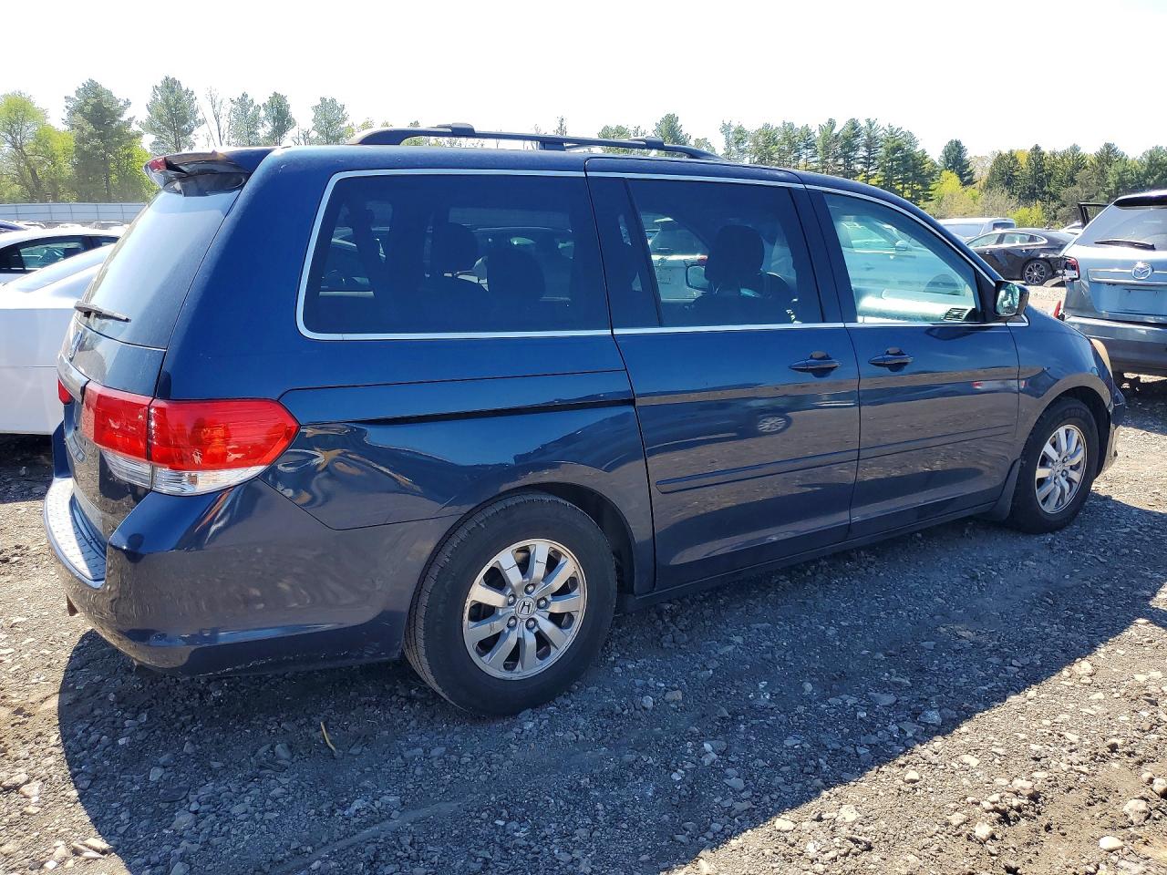 2009 Honda Odyssey Ex Blue vin: 5FNRL38419B408562