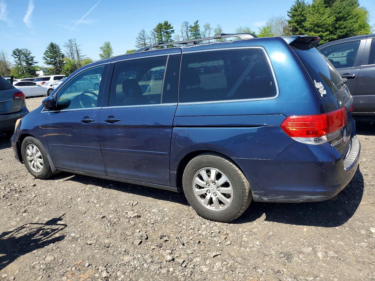 2009 Honda Odyssey Ex Blue vin: 5FNRL38419B408562