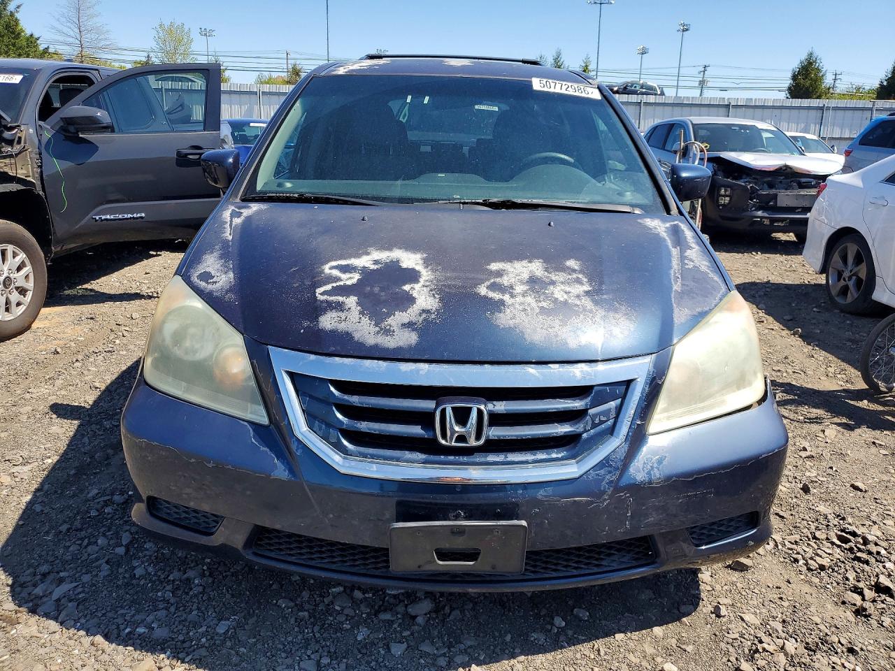 2009 Honda Odyssey Ex Blue vin: 5FNRL38419B408562