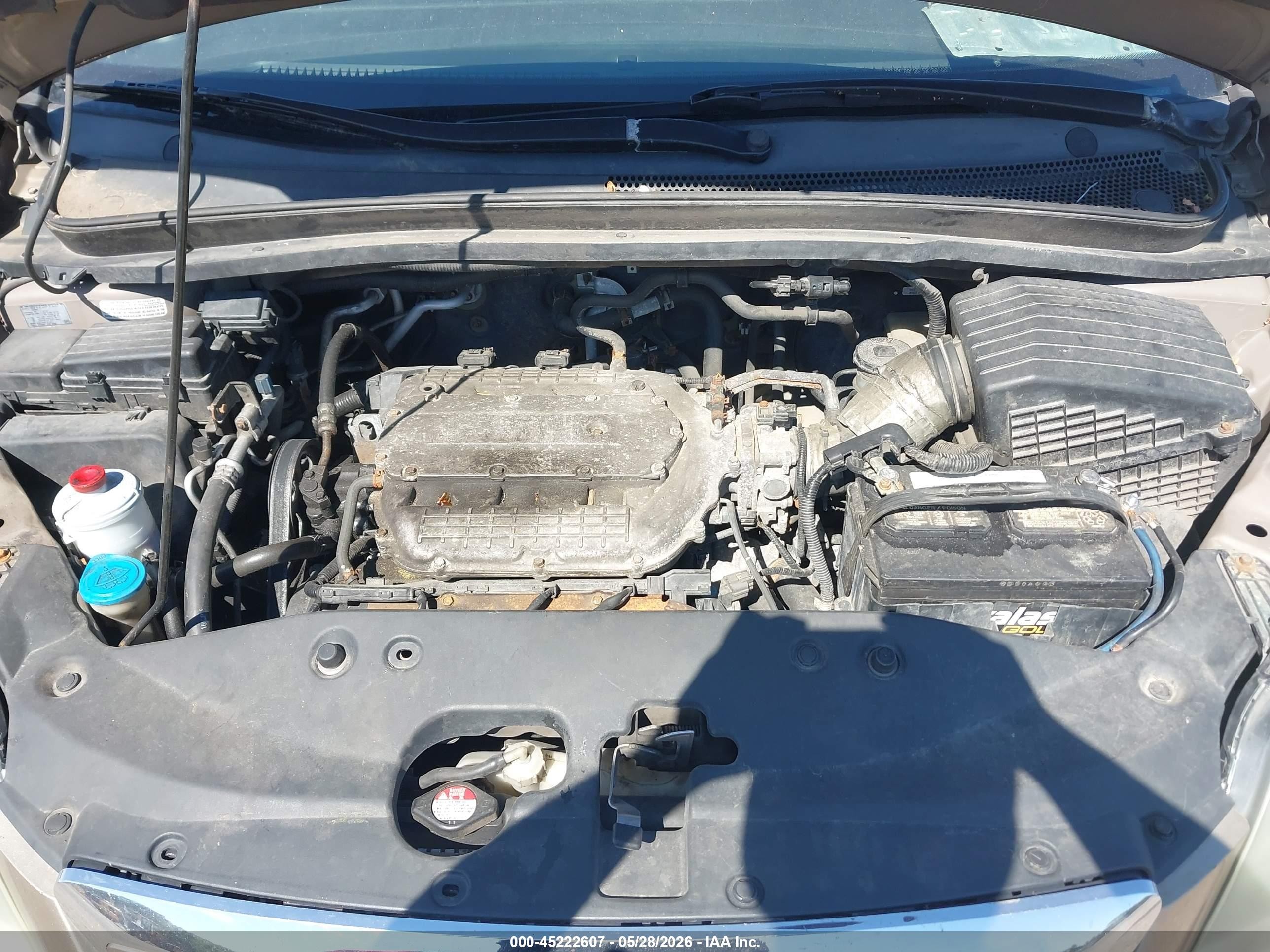 2005 Honda Odyssey Ex Gold vin: 5FNRL38425B401064