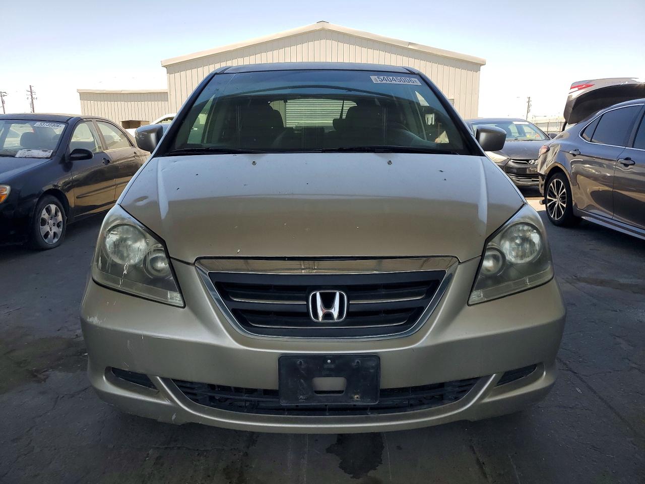 2006 Honda Odyssey Ex Silver vin: 5FNRL38426B409330