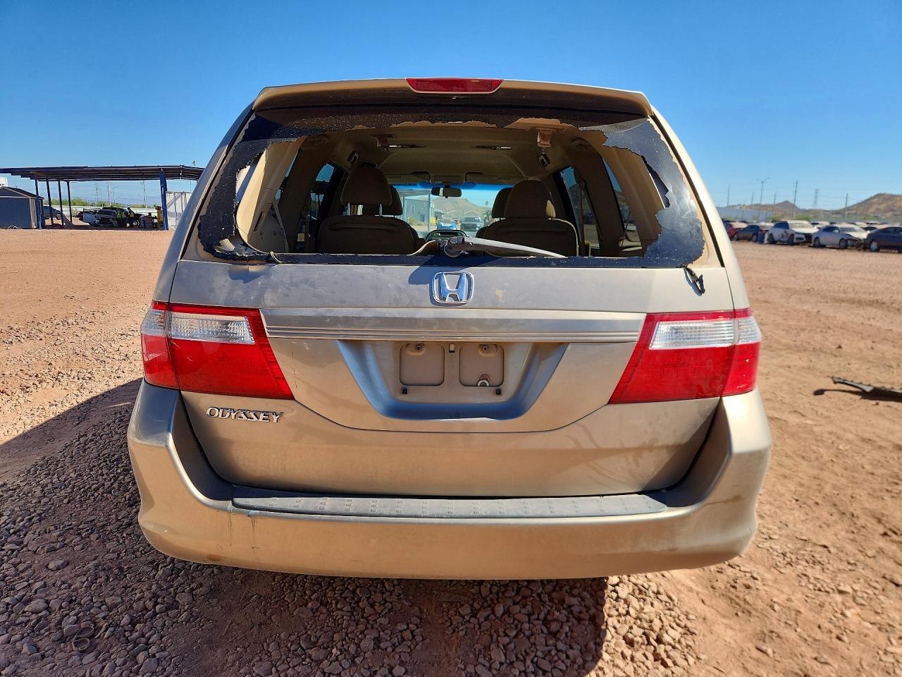 2006 Honda Odyssey Ex Gold vin: 5FNRL38426B428203