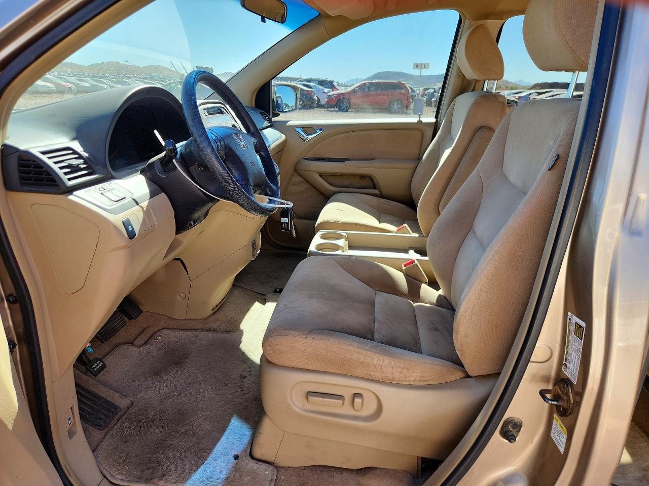 2006 Honda Odyssey Ex Gold vin: 5FNRL38426B428203