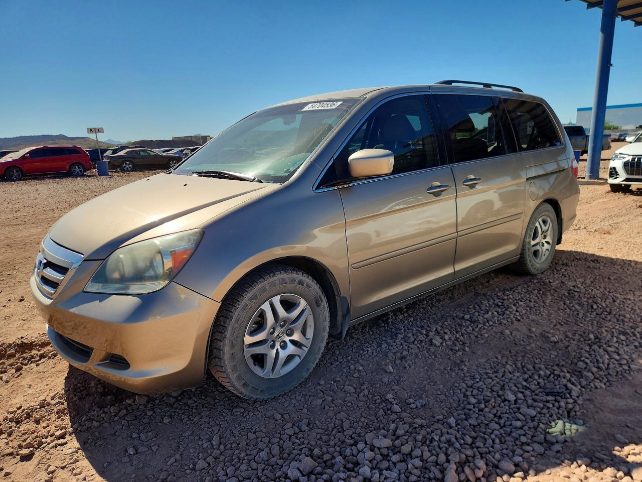 2006 Honda Odyssey Ex Gold vin: 5FNRL38426B428203